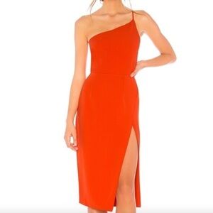 Blood Orange Lazo midi dress Lovers and Friends size L